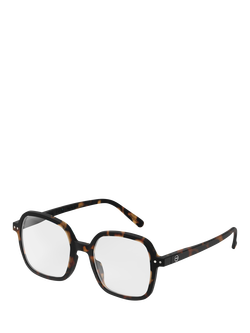 IZIPIZI Office Oversized Square Reading Glasses, Tortoise - view 2, Tortoise