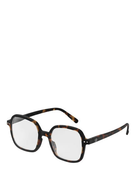 IZIPIZI Office Oversized Square Reading Glasses, Tortoise - view 2, Tortoise