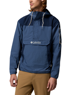 Columbia Challenger Men's Windbreaker Jacket, Dark Mountain/Navy, Dark Mountain / Navy