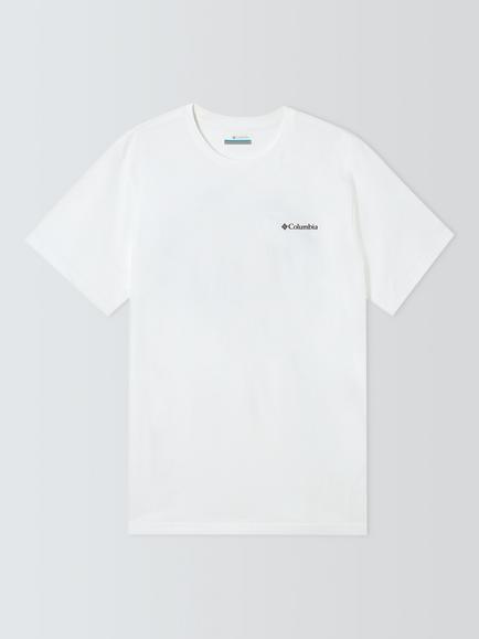 Columbia Outdoor Back Graphic T-Shirt, Scoped View, White, Scoped View