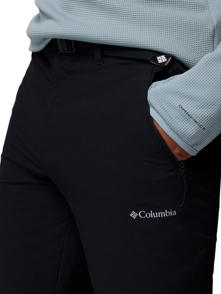 Columbia Men's Essential Hiking Trousers, Black - view 2, Black