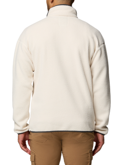 Columbia Helvetia II Men's Half-Snap Button Fleece, Chalk - view 2, Chalk