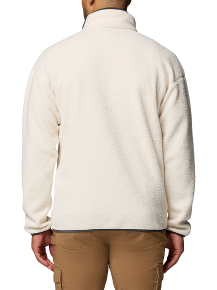 Columbia Helvetia II Men's Half-Snap Button Fleece, Chalk - view 2, Chalk