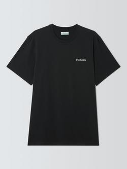 Columbia Cotton Outdoor Graphic T-Shirt, Black, Scoped View, Black, Scoped View