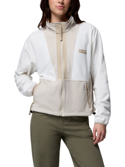 Columbia Backbowl II Zip-Through Fleece, Sea Salt / Stone