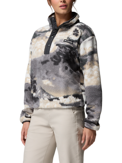 Columbia Helvetia II Cropped Sherpa Fleece, Shark Dreaming, Shark, Dreaming