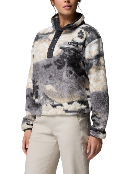 Columbia Helvetia II Cropped Sherpa Fleece, Shark Dreaming, Shark, Dreaming