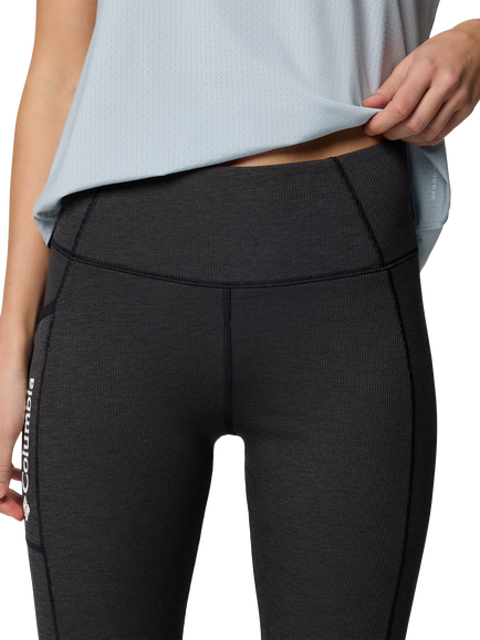 Columbia Move Women's Leggings, Black Heather - view 2, Black Heather