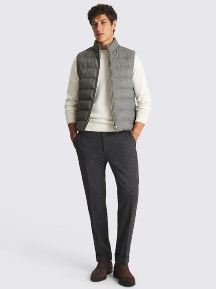 Moss Gilet, Grey - view 2, Grey