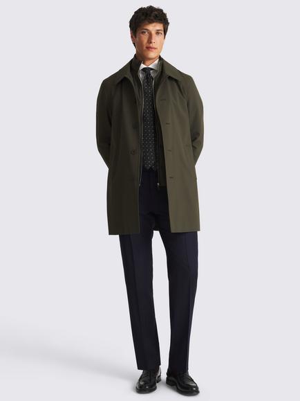 Moss Raincoat With Insert - view 2, Khaki