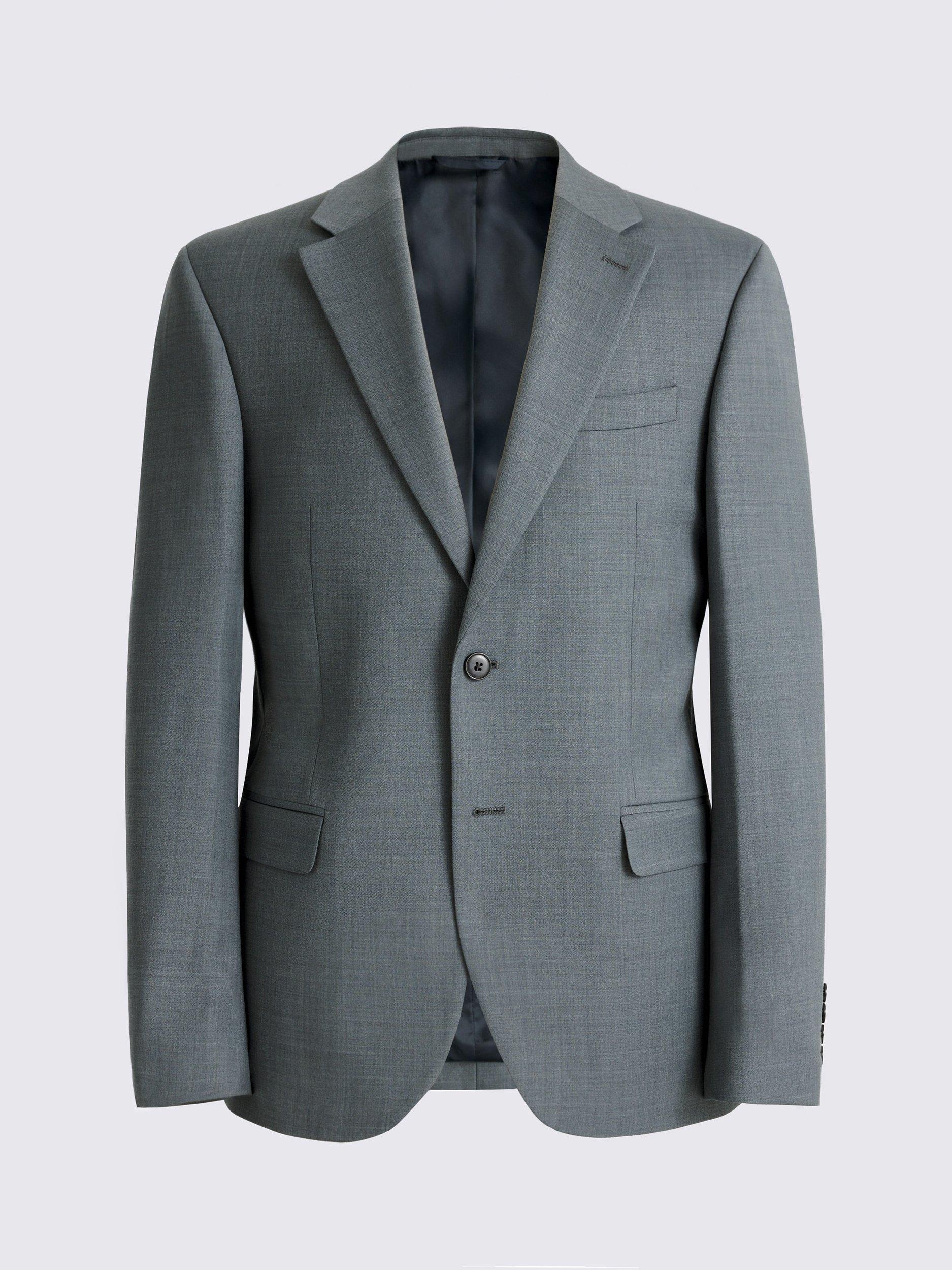 Moss DKNY Slim Fit Wool Blend Jacket