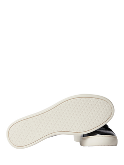 Paul Smith Lee Croc-Effect Leather Trainers, Black - view 2, Black