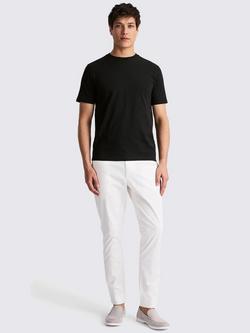 Moss Cotton Regular Fit Short Sleeve Crew Neck T-Shirt - view 2, Black