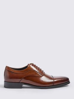 Moss John White Guildhall Brown Oxford Shoes, Tan