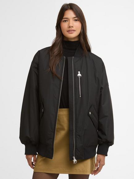 Barbour International Kuala Showerproof Jacket, Black, Black
