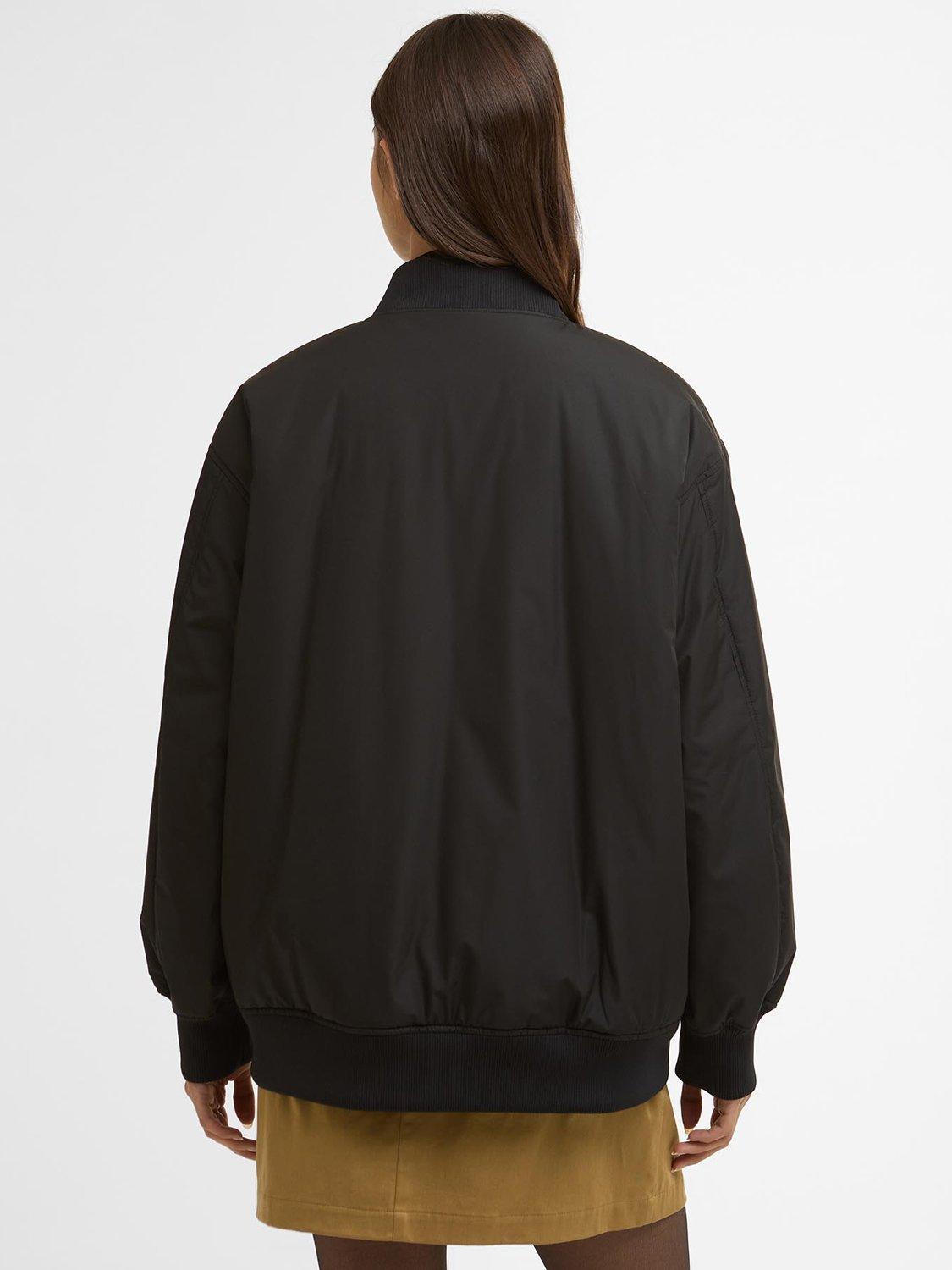 Product image 2 of 7, which shows Barbour International Kuala Showerproof Jacket, Black, 8