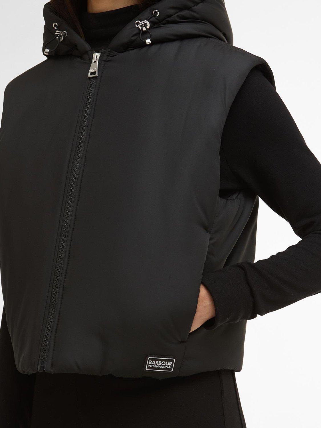 Product image 4 of 7, which shows Barbour International Calista Gilet, Black, 8
