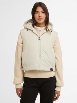Barbour International Calista Gilet, Bone White