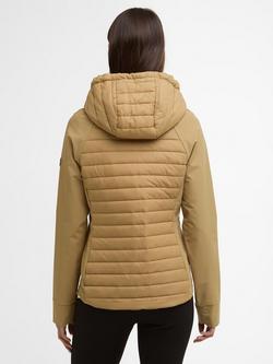 Barbour International Valentina Quilted Jacket, Antique Bronze - view 2, Antique Bronze