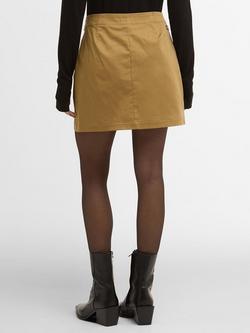 Barbour International Katya Mini Skirt - view 2, Antique Bronze