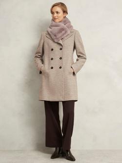 Hobbs Christie Faux Fur Scarf - view 2, Mink