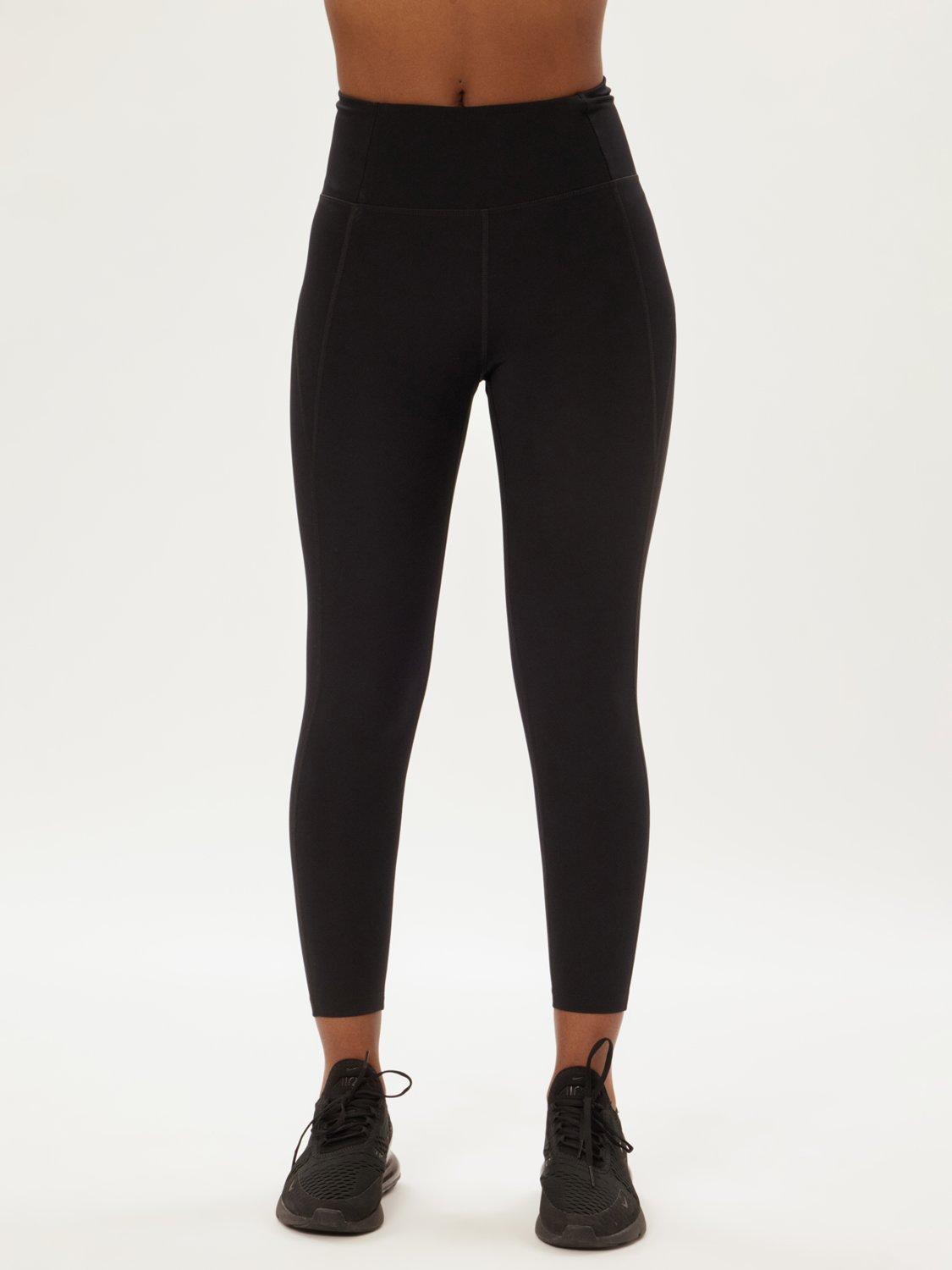 Product image 2 of 7, which shows Girlfriend Collective Float Ultralight High Rise Leggings, Black, XS
