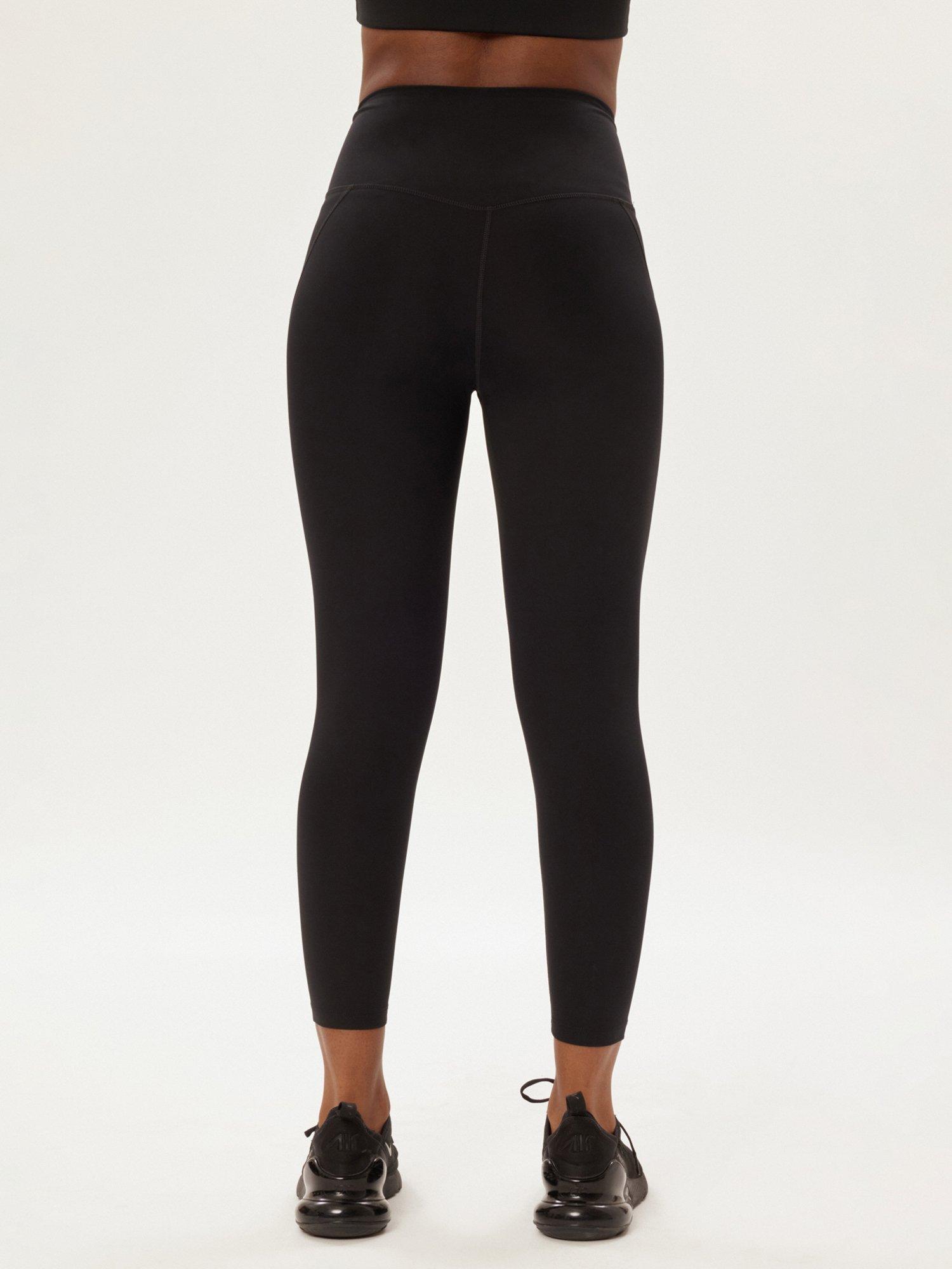 Product image 4 of 7, which shows Girlfriend Collective Float Ultralight High Rise Leggings, Black, XS