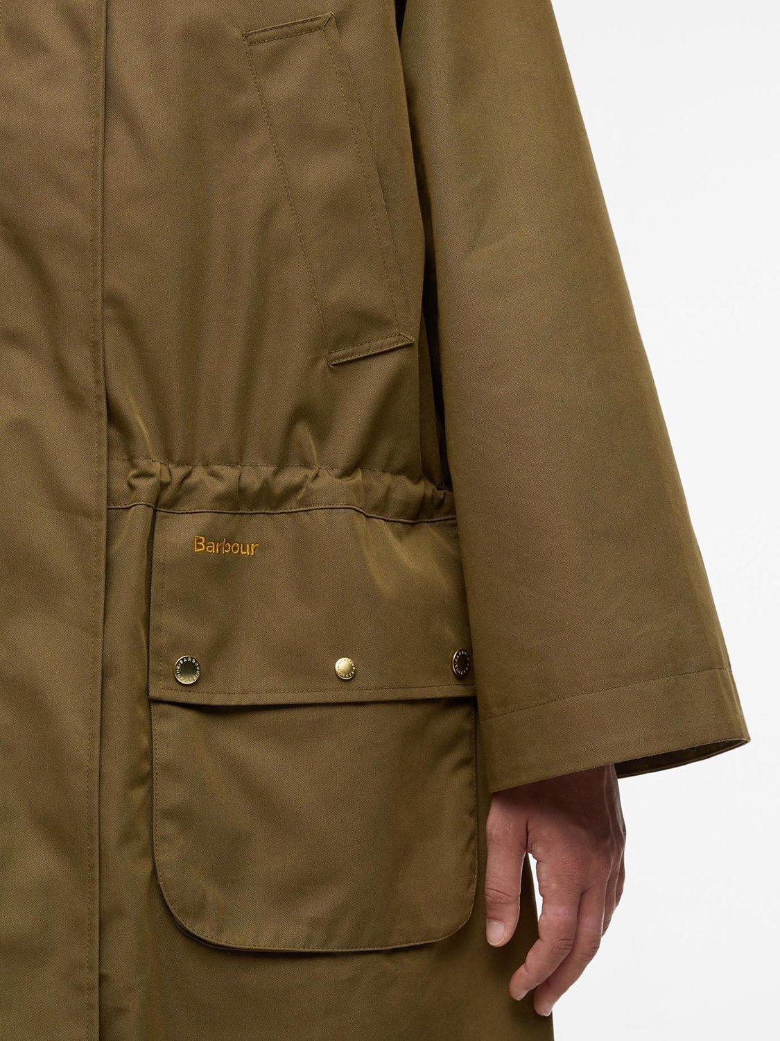 Product image 4 of 7, which shows Barbour Bilsdale Showerproof Jacket, Olive, 8