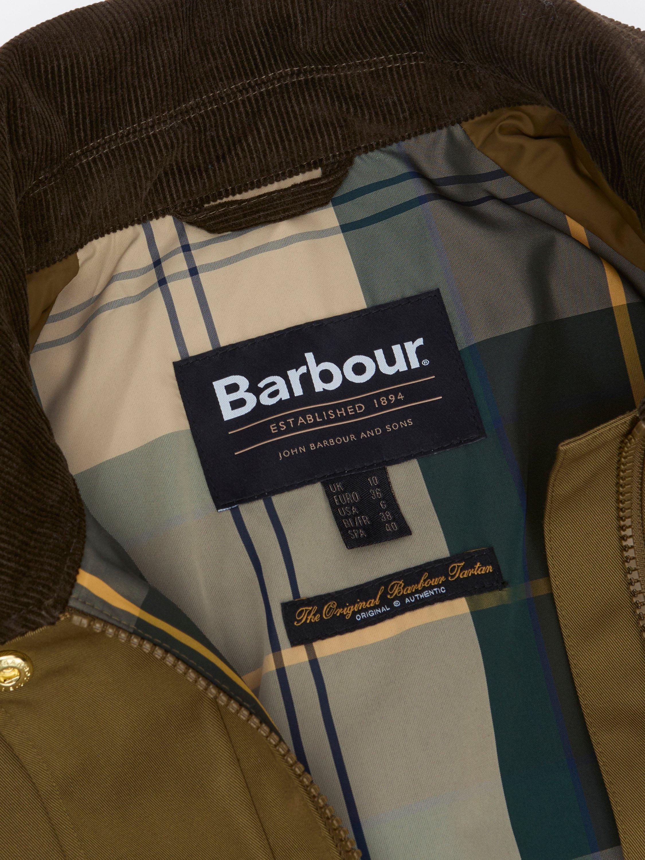 Product image 5 of 7, which shows Barbour Bilsdale Showerproof Jacket, Olive, 8