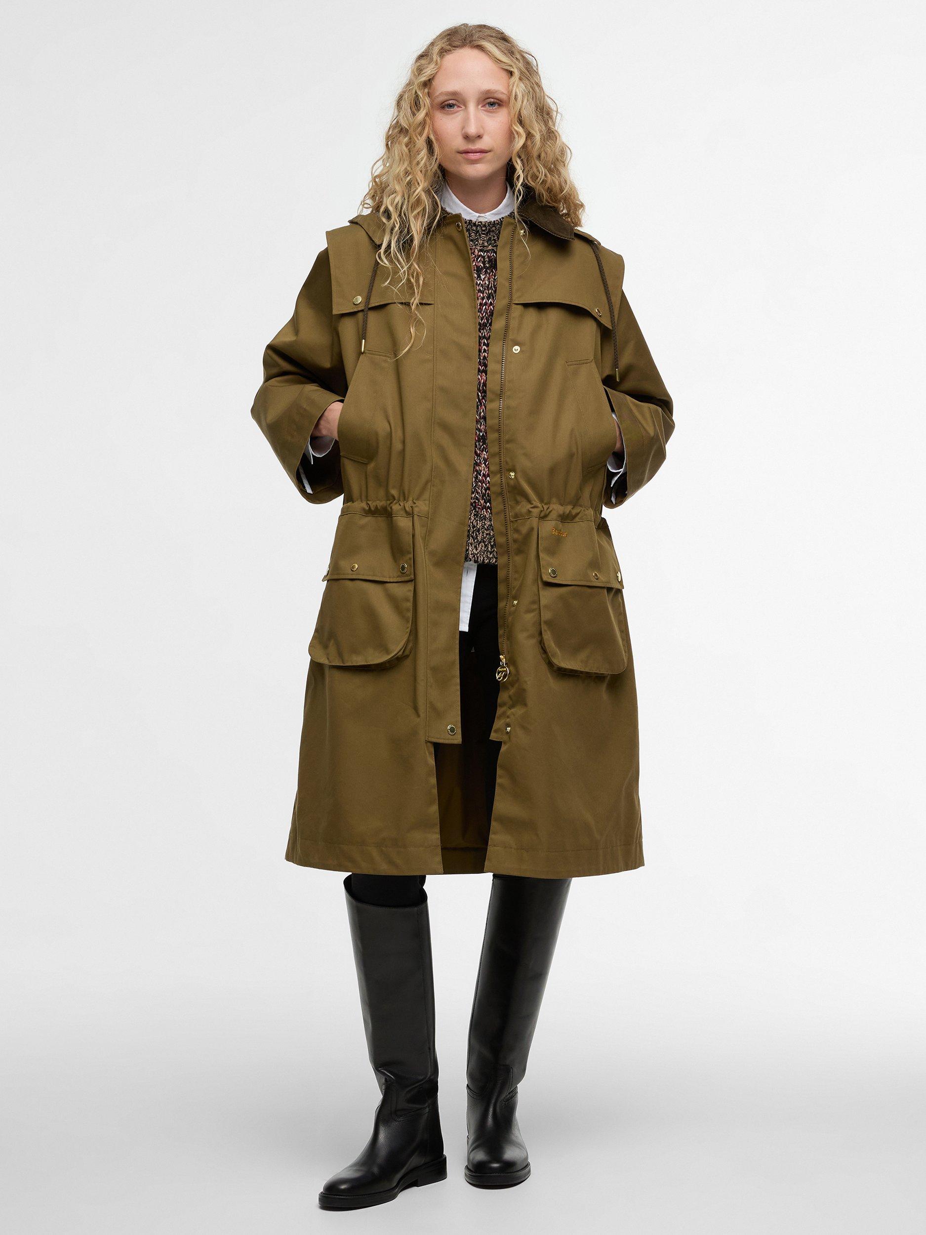 Product image 6 of 7, which shows Barbour Bilsdale Showerproof Jacket, Olive, 8