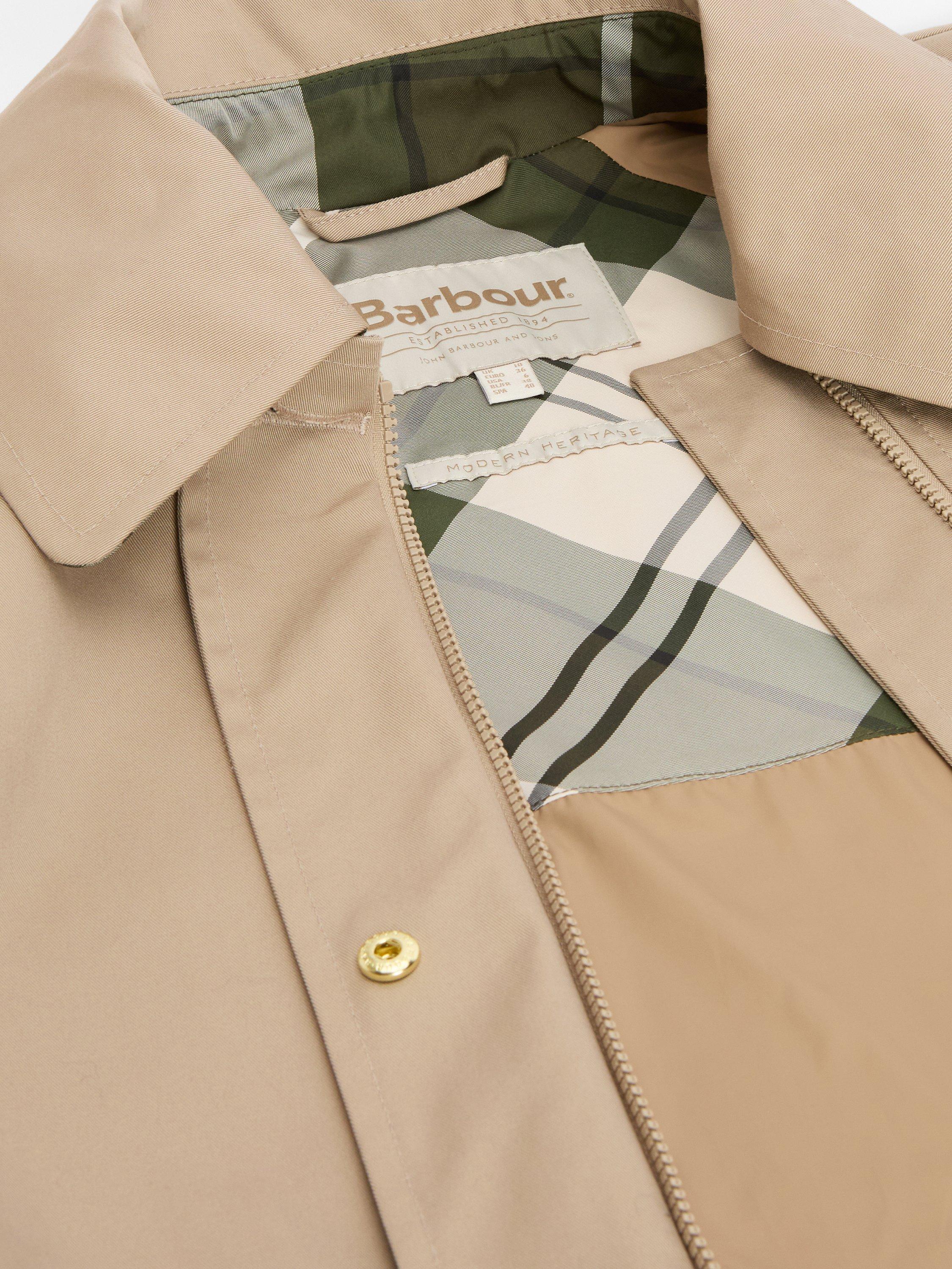 Product image 6 of 8, which shows Barbour Kennedy Showerproof Jacket, Beige, 8