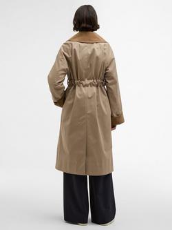 Barbour Reagan Showerproof Trench Coat, Beige - view 2, Beige
