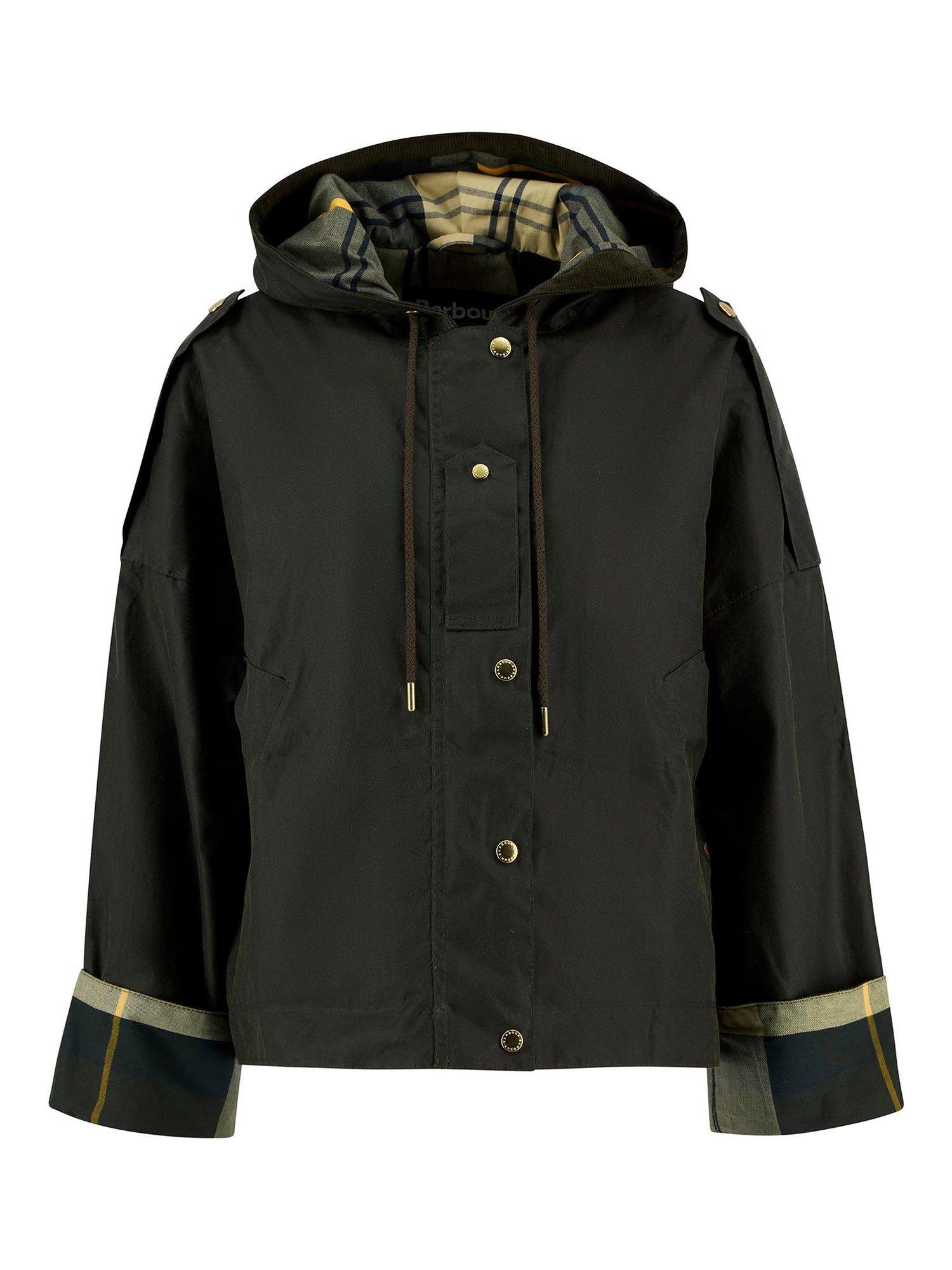 Product image 7 of 7, which shows Barbour Ryedale Waxed Jacket, Olive, 8
