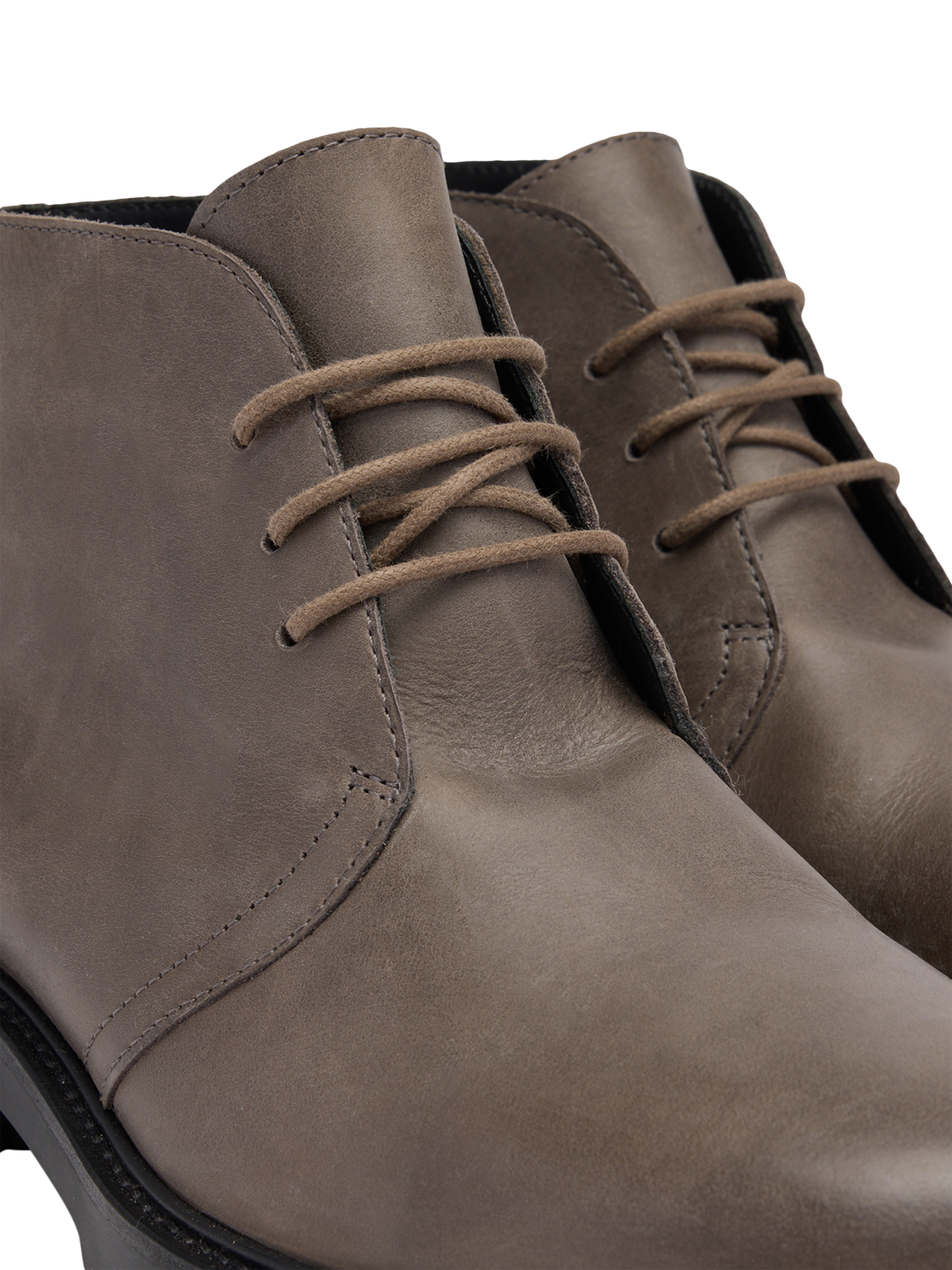 Product image 4 of 4, which shows Russell & Bromley Amaro Leather Chukka Boots, Grey, 7