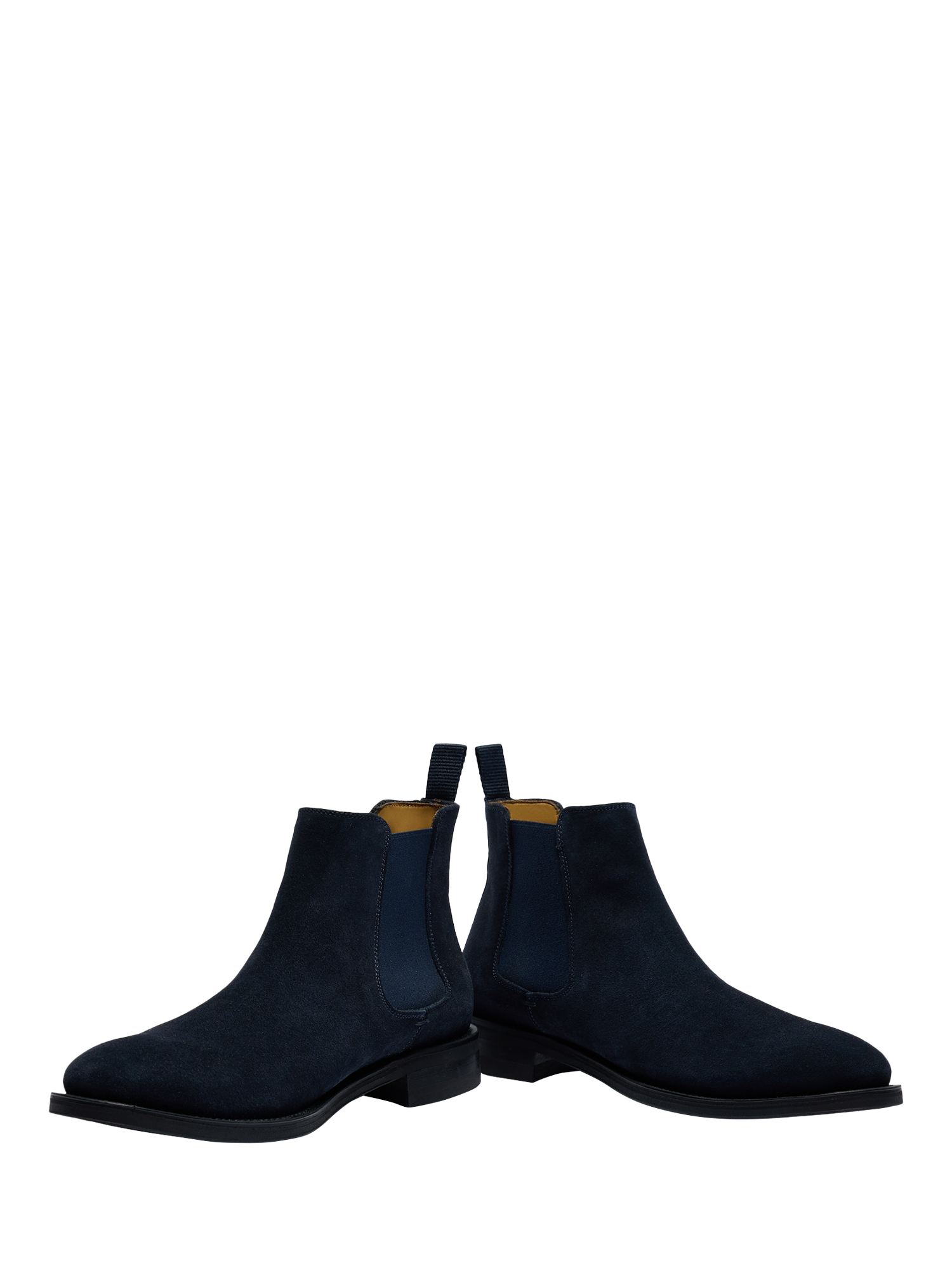 Product image 4 of 4, which shows Russell & Bromley Burlington Suede Classic Chelsea Boots, Blue, 8