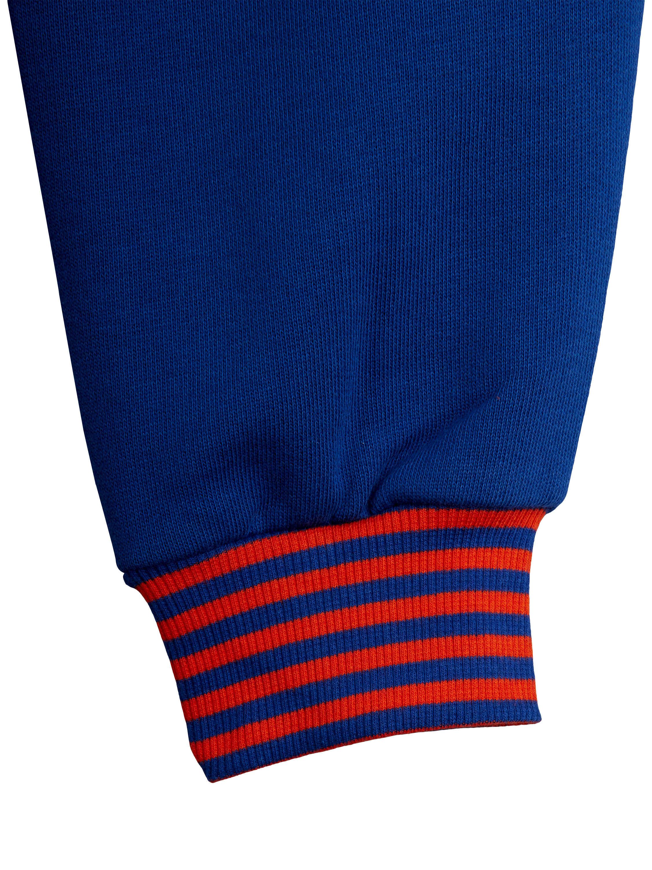 Product image 3 of 3, which shows Mini Rodini Kids' Cotton Joggers, 60 Blue, 9-18 months