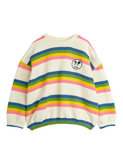 Mini Rodini Kids' Striped Ritzratz Sweatshirts, Multi, Multi