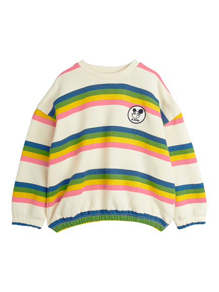 Mini Rodini Kids' Striped Ritzratz Sweatshirts, Multi, Multi