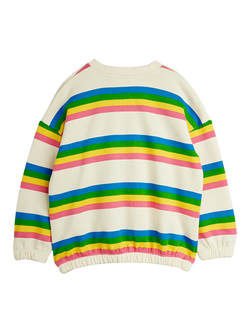 Mini Rodini Kids' Striped Ritzratz Sweatshirts, Multi - view 2, Multi
