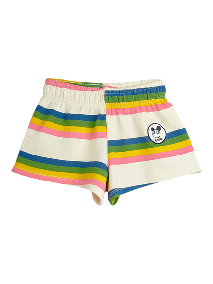 Mini Rodini Kids' Striped Ritzratz Sweat Shorts, Multi, Multi