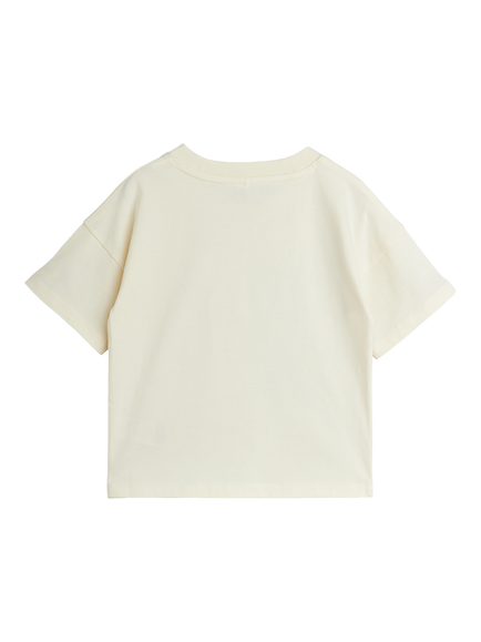 Mini Rodini Kids' Alien Travel Agency T-Shirt, Off-white - view 2, Off-white