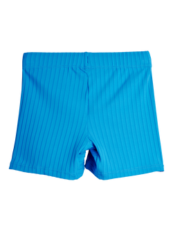 Mini Rodini Kids' Travel Agency Patch Swim Shorts, Blue - view 2, Blue
