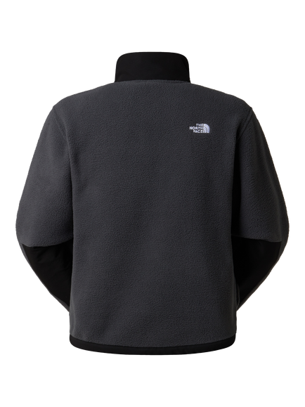 The North Face Men's Yumiori 1/2 Zip Fleece, Dark Grey/Black - view 2, Dark Grey/Black
