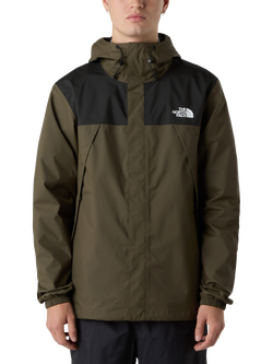 The North Face Men's Antora Waterproof Jacket, Green/Black, Nwtpegrn/Blk