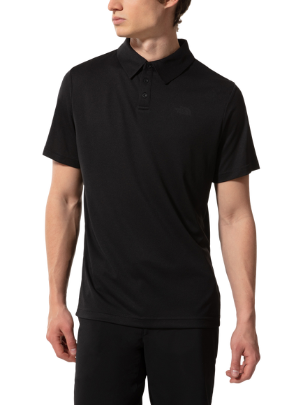 The North Face Men's Tanken Polo Shirt, Black, Tnf Black