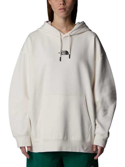 The North Face Essential Oversized Hoodie, White Dune, White Dune