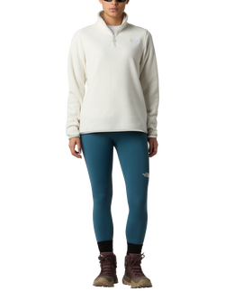 The North Face Glacier 1/4 Zip Fleece, White Dune - view 2, White Dune