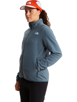 The North Face Women's Glacier Fleece Jacket, Granite Grey, Granite Grey