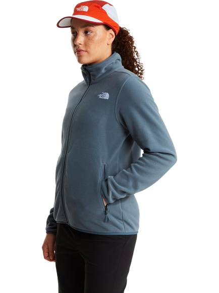 The North Face Women's Glacier Fleece Jacket, Granite Grey, Granite Grey