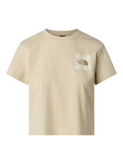 The North Face Women's Sun Regular Graphic T-Shirt, Desert Stone, Desert Stone